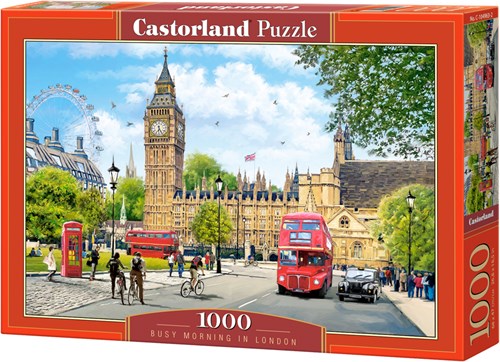 Castorland puzzle matin à Londres - puzzle 1000 pièces-2