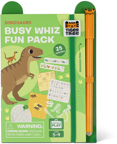 Tiger Tribe livre de jeux jouet - Dinosaurs Fun Pack recharge