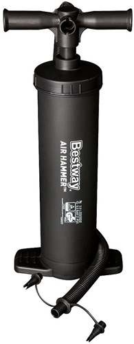 Bestway pompe à air matelas - Air Hammer 37 cm avec manomètre noir