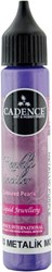 Cadence peinture décorative 3D liner Violet Métallique 25 ml pour loisirs créatifs