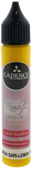 Cadence peinture décorative 3D liner perles jaune citron 25 ml