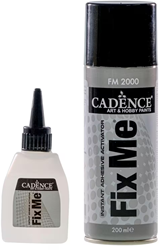 Cadence colle forte set - colle puissante et activateur 50-200 ml