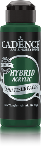 Cadence peinture acrylique emerald 120 ml - peinture hybride multisurface