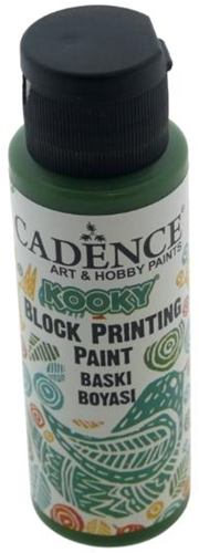 Cadence peinture linoléum jouet Kooky 70 ml vert pour enfants