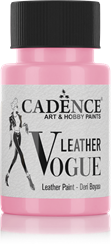 Cadence peinture cuir - Leather Vogue rose 50 ml pour cuir et simili