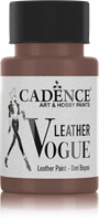 Cadence peinture cuir marron 50 ml - Cadence Leather Vogue peinture pour cuir