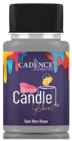 Cadence peinture pour bougies Light Grey 50 ml - peinture pour décoration de bougies