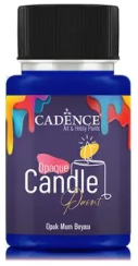 Cadence peinture pour bougies navy - Opaque Candle Paint 50 ml décoration