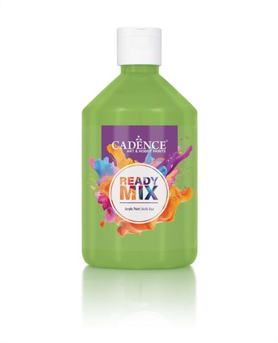 Cadence peinture acrylique jouet Ready Mix Mat 500 ml vert pistache