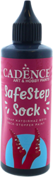 Cadence peinture textile anti-dérapante Sock-Stop noire pour chaussettes et tapis