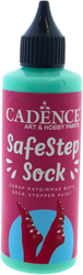 Cadence peinture textile antidérapante Sock-Stop vert menthe pour chaussettes et tapis