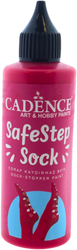 Cadence peinture textile antidérapante Sock-Stop rouge pour chaussettes et tapis