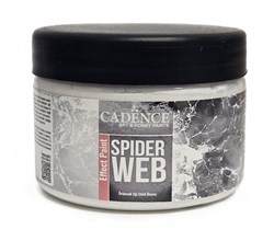Cadence peinture effet toile d'araignée blanc 150ml peinture décorative