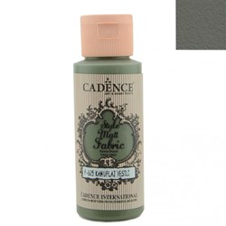 Cadence peinture textile Camouflage Green 59ml - Style Matt - peinture loisirs