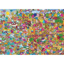 Gibsons puzzle Cakes with Faces - Sweet Retreat - 1000 pièces de plaisir