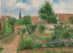 Eurographics Potager nuageux - Camille Pissarro (1000)