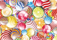 Yazz puzzle Candy - puzzle 1000 pièces bonbons multicolore