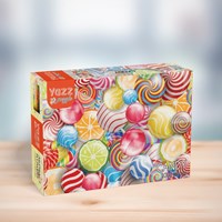 Yazz puzzle Candy - puzzle 1000 pièces bonbons multicolore-2