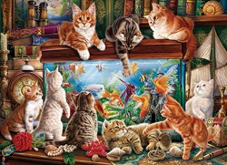 Eurographics puzzle chats - puzzle animaux 1000 pièces