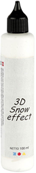Pâte à neige 3D, blanche, 100 ml/ 1 flacon