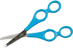 Creativ Company ciseaux enfants ciseaux 4 trous 17cm bleu loisirs créatifs
