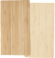 Placage de bambou, 12x22 cm, épaisseur 0.75 mm, 2 feuilles/ 1 boîte