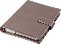 Creativ Company bullet journal planner gris métallique 19x23 cm organiseur