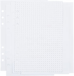 Creativ Company pages planner bullet journal blanches 36 pcs papier à points