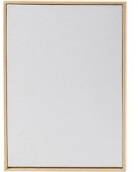 Creativ Company panneau toile à peindre A4 avec cadre 280 g blanc