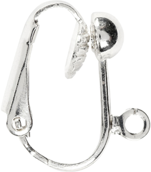 Creativ Company Boucles d'oreilles à clip argent 16,5 mm 6 pièces enfant
