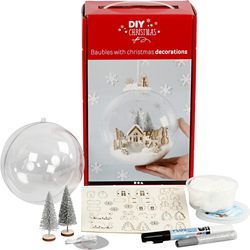 Creativ Company boule décorative kit créatif hiver - kit DIY plastique