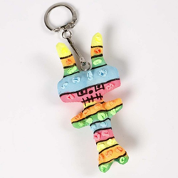 Creativ Company porte-clés animaux en tissu - set de 5 pièces - jouet créatif