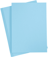 Creativ Company carton coloré A4 bleu ciel 20 feuilles papier créatif premium