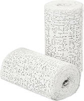 Creativ Company bandes plâtrées loisirs créatifs 2 pièces 2,7 mètres blanc