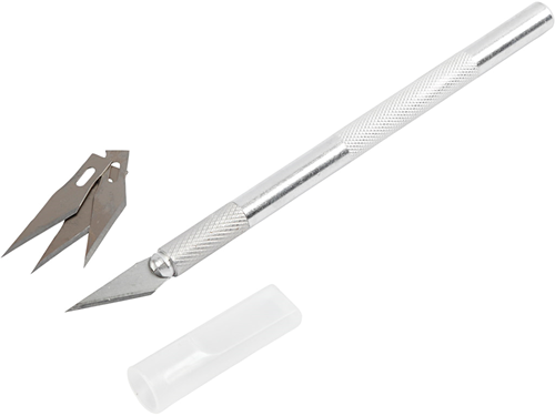 Creativ Company couteau de bricolage outil créatif avec 3 lames de rechange