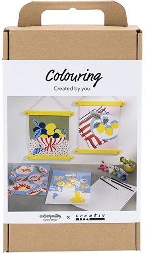 Creativ Company set peinture acrylique peindre par numéros enfants
