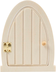 Creativ Company porte miniature en bois avec charnières 13x10cm décoration
