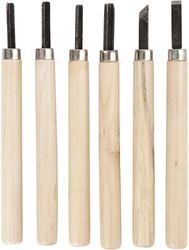Creativ Company set de sculpture sur bois - outils pour bois et sculptures