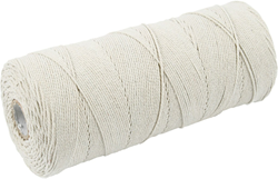 Creativ Company ficelle coton fine 1 mm 315 m naturel clair fil loisirs créatifs