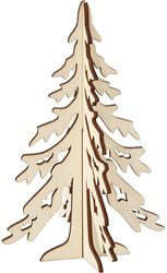 Creativ Company sapin de Noël en bois décoration - bricolage créatif Noël