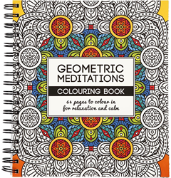 Creativ Company CC Kleurboek voor Volwassenen Geometric Meditations Spiraalgebonden