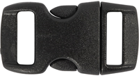 Creativ Company fermeture à click plastique noir 4 pièces pour bracelets