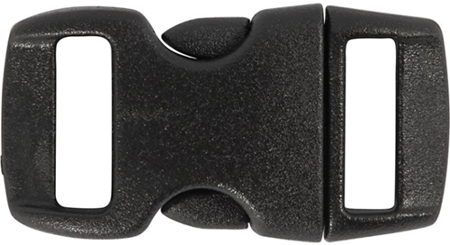 Creativ Company fermeture à click plastique noir 4 pièces pour bracelets