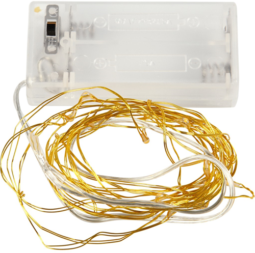 Creativ Company guirlande LED or 3,15 mètres - décoration lumineuse