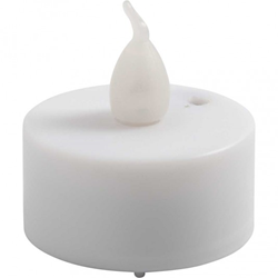 Creativ Company bougie chauffe-plat LED 35 mm - lot de 6 - plastique - LED