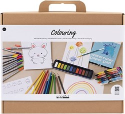 Creativ Company Maxi Coffret Créatif coloriage et dessin pour enfants