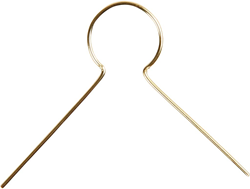 Creativ Company pendentif métal doré 22 mm accessoire loisirs créatifs 50 pcs
