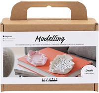 Creativ Company Mini kit de loisirs créatifs modelage - bols en argile autodurcissante