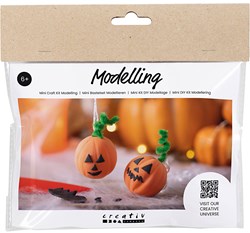 Creativ Company Mini kit de loisirs créatifs citrouilles modelage Halloween