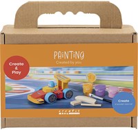 Creativ Company kit peinture bricolage voiture de course enfants cadeau